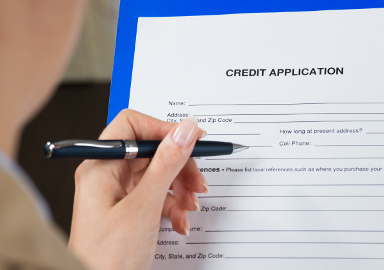 how to apply for credit terms